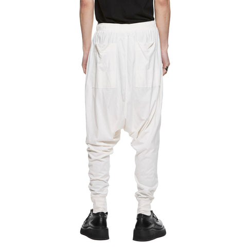 JULIUS 887PAM10 Off White / Drop-Crotch Runner